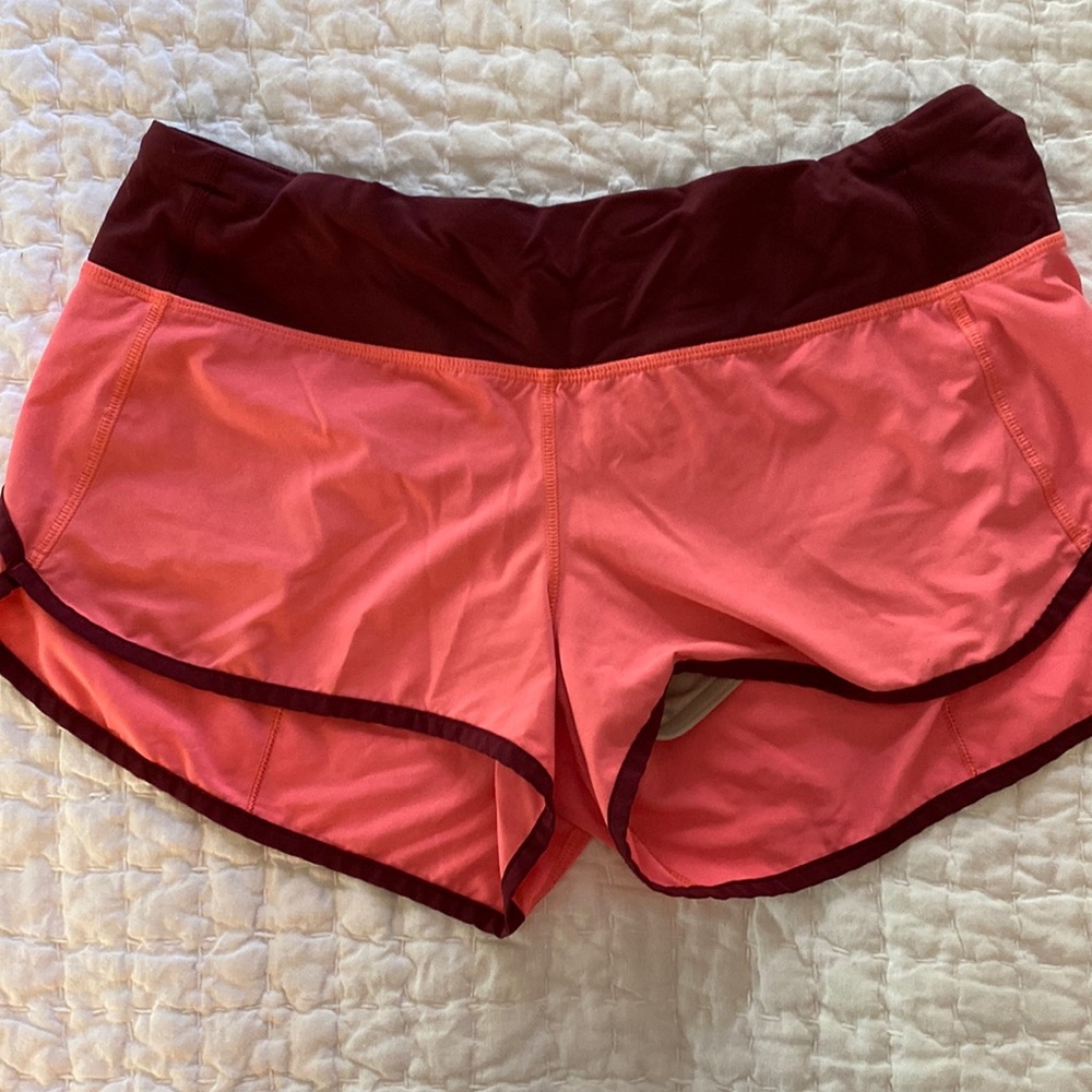 Lululemon Low Rise Speed Up Short